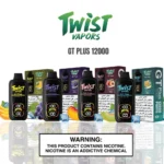 Twist GT Plus Disposable System (12000 Puffs)